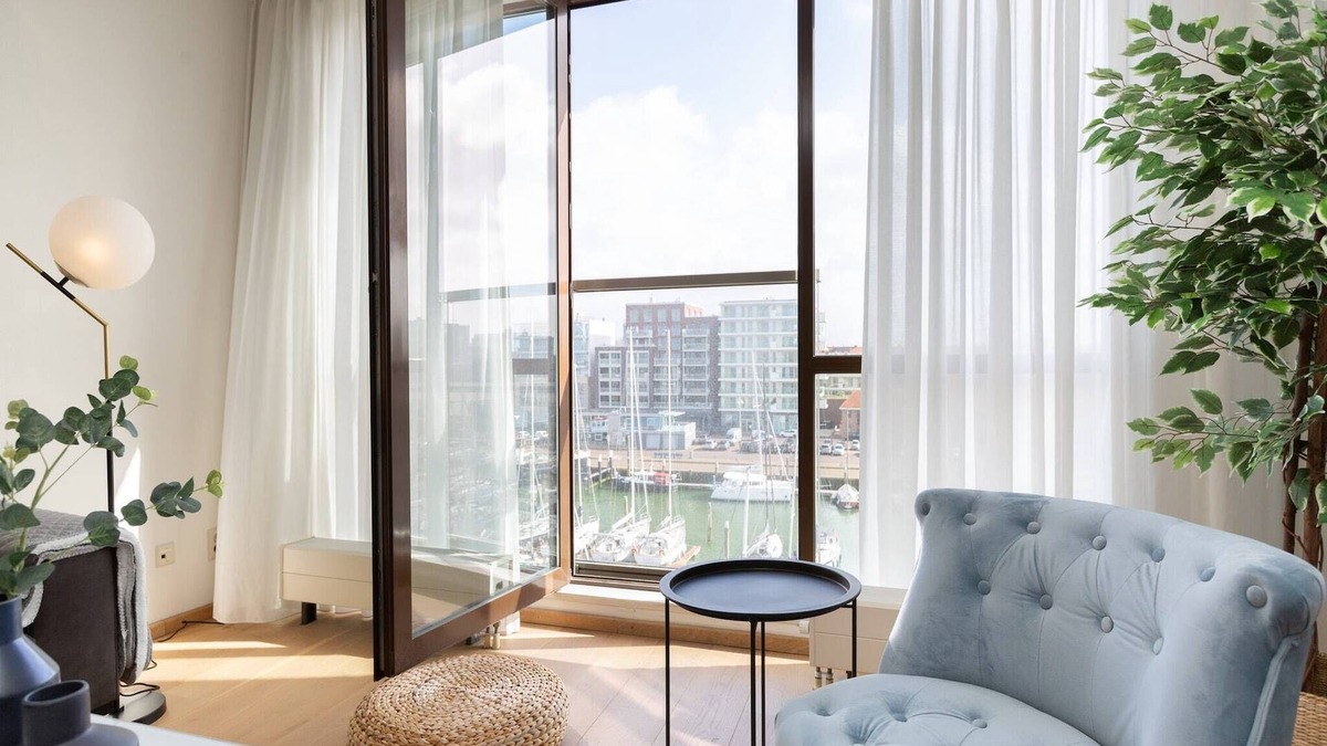 Vissershaven Apartment | Restyled apartment with great view