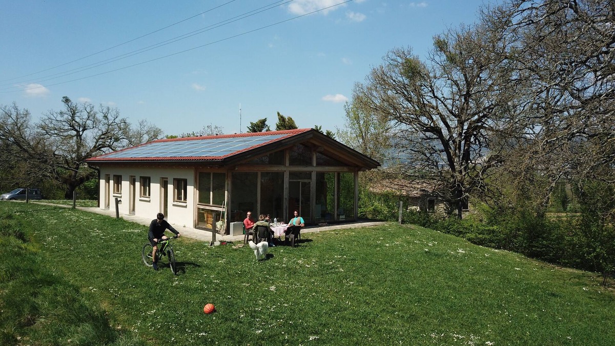 Ponte d'Assi Cabin | Retino Wood House - wooden cottage with veranda - green energy