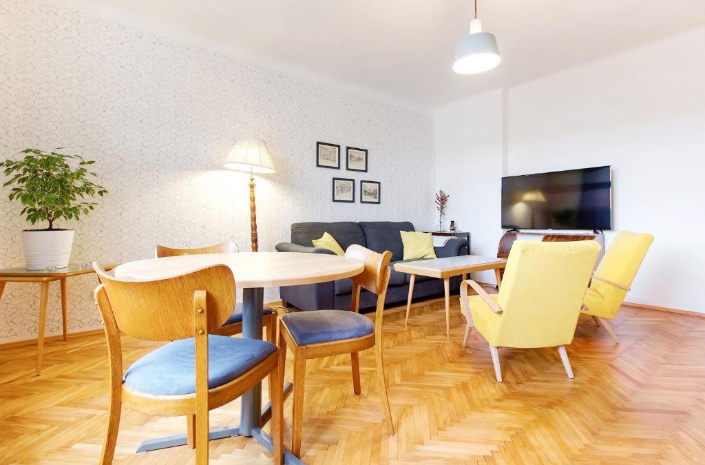 Brno Apartment | Retro Apartment with a View