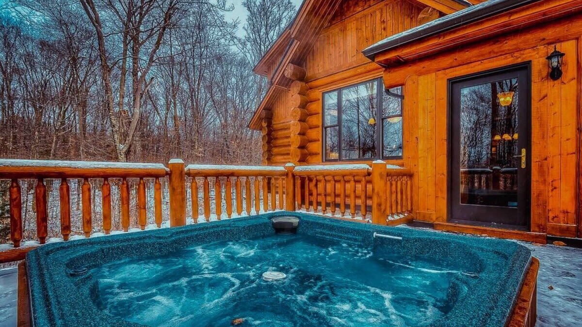 Riviere-Rouge Ski Chalet | Rhuddin - Nature Retreat w/Spa