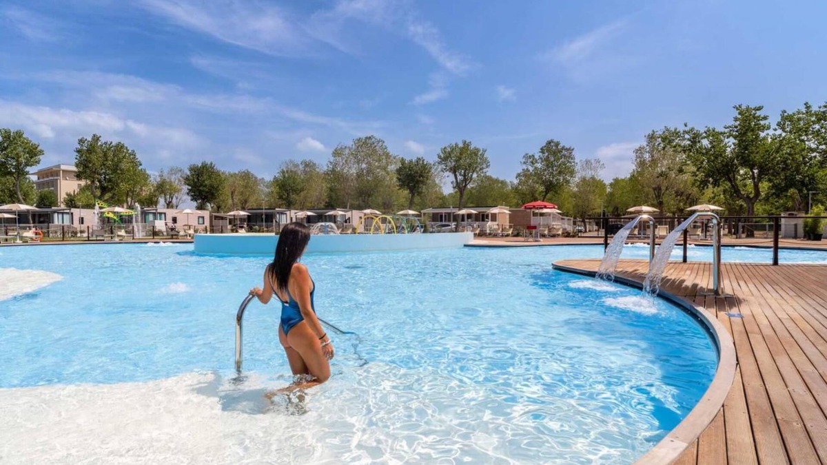 Rivabella House | Rimini Family Village Lodge Superior für 6 Personen