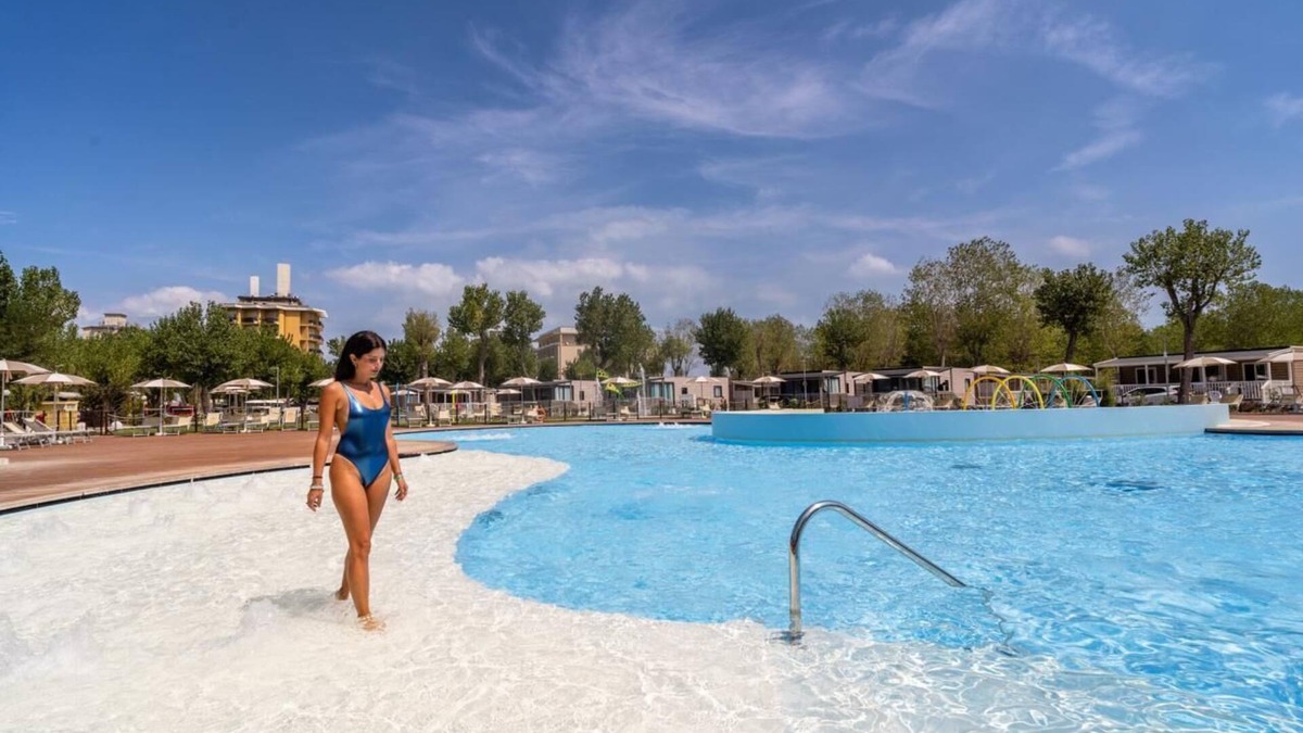 Rivabella House | Rimini Family Village Lodge Deluxe für 5 Personen
