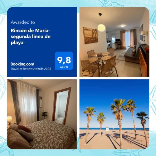 Grau i Platja Apartment | Rincón de María- segunda línea de playa-GANADOR TRAVELLER AWARDS 2025