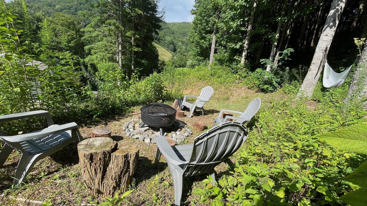 Burnsville Cottage | Rippling Creek, Romantic Views & Friendly Visits By Gentle Wildlife. Perfect!