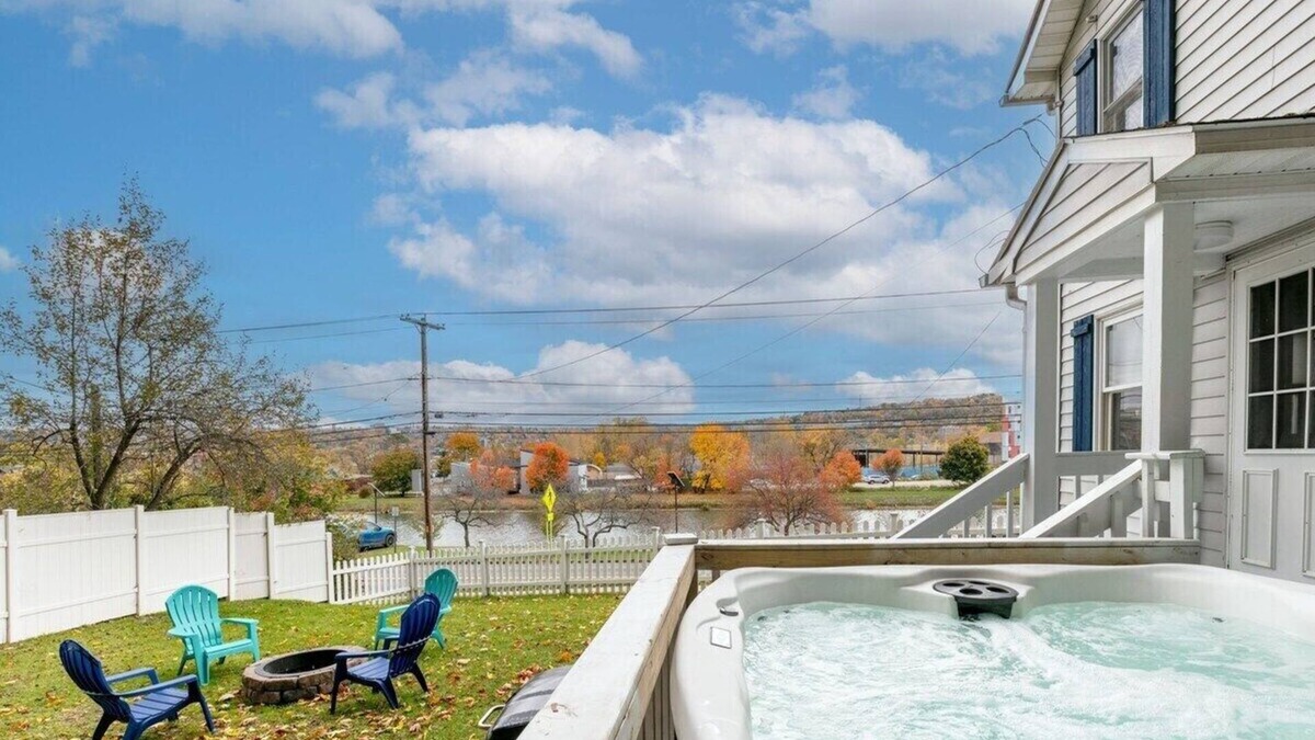Ithaca House | River Front! In heart of Ithaca!
