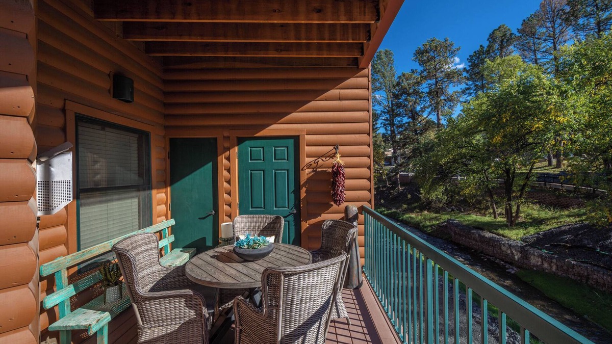Ruidoso Condo | River's Edge - A Luxury 2 Bedroom Condo Right on the River - Walk to Midtown!