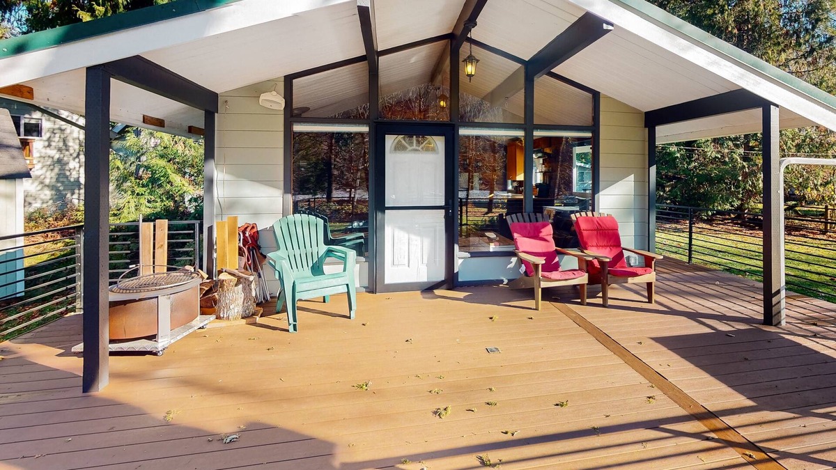 Baring House | Riverfront, dog-friendly home with hot tub & 262 feet of waterfront property