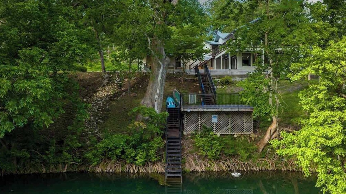 Canyon Lake House | Riverfront | Firepit & Gameroom!