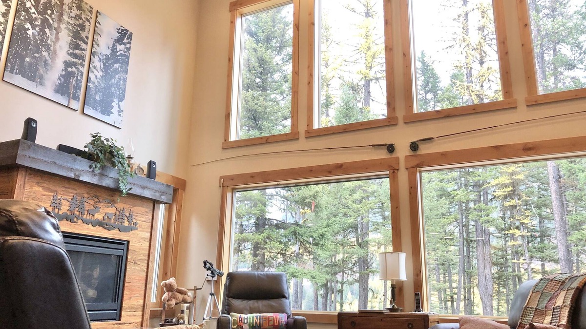 Essex House | Riverfront Home Bordering GLACIER NATIONAL PARK on 9 acres!