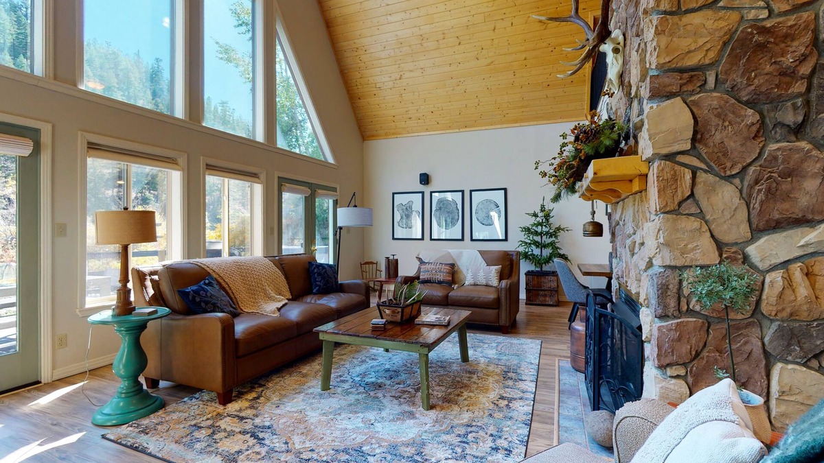 South Fork Cabin | Riverfront Home w/a Private Hot Tub, Gazebo, Deck w/River Views, & Free WiFi