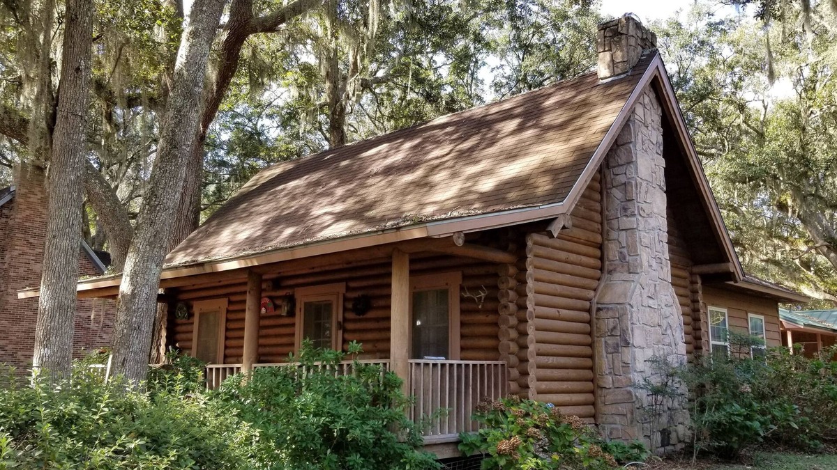Nahunta Cabin | RIVERFRONT Log Cabin in South GEORGIA Woods near St. Simons, JAX Airport