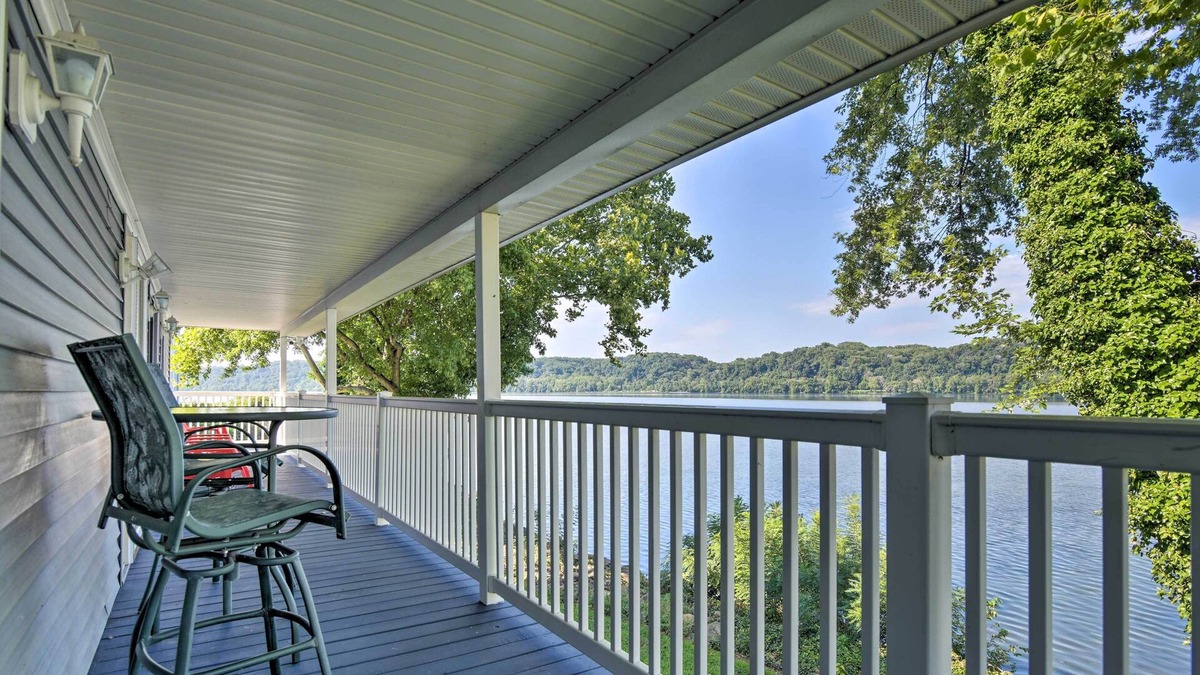 Port Deposit House | Riverfront Port Deposit House with Deck + Yard!