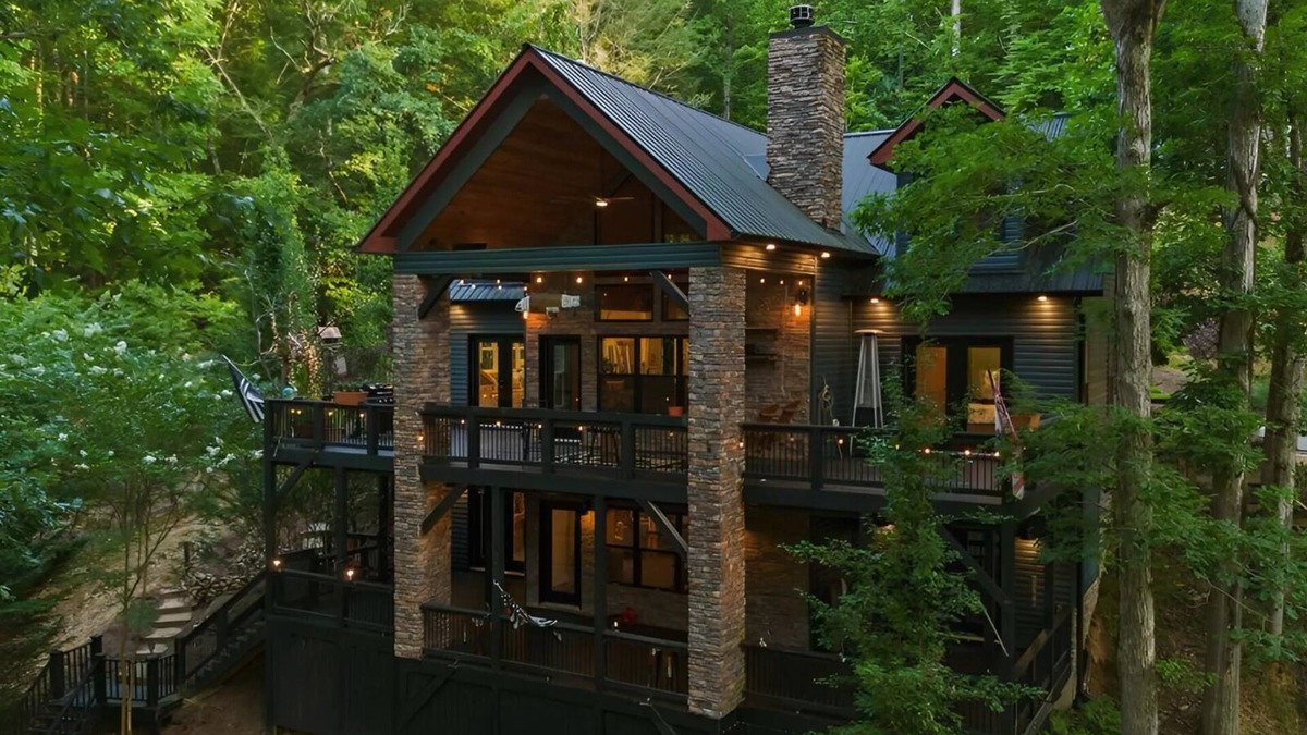 Ellijay Cabin | Riverfront Retreat in Secluded Resort