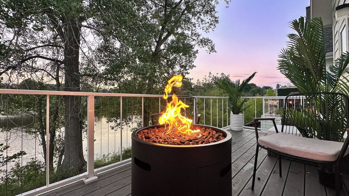 Sheboygan House | Riverfront Townhome with Breathtaking Water Views!