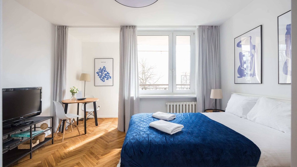 Powisle Apartment | Riverside Comfort Studio