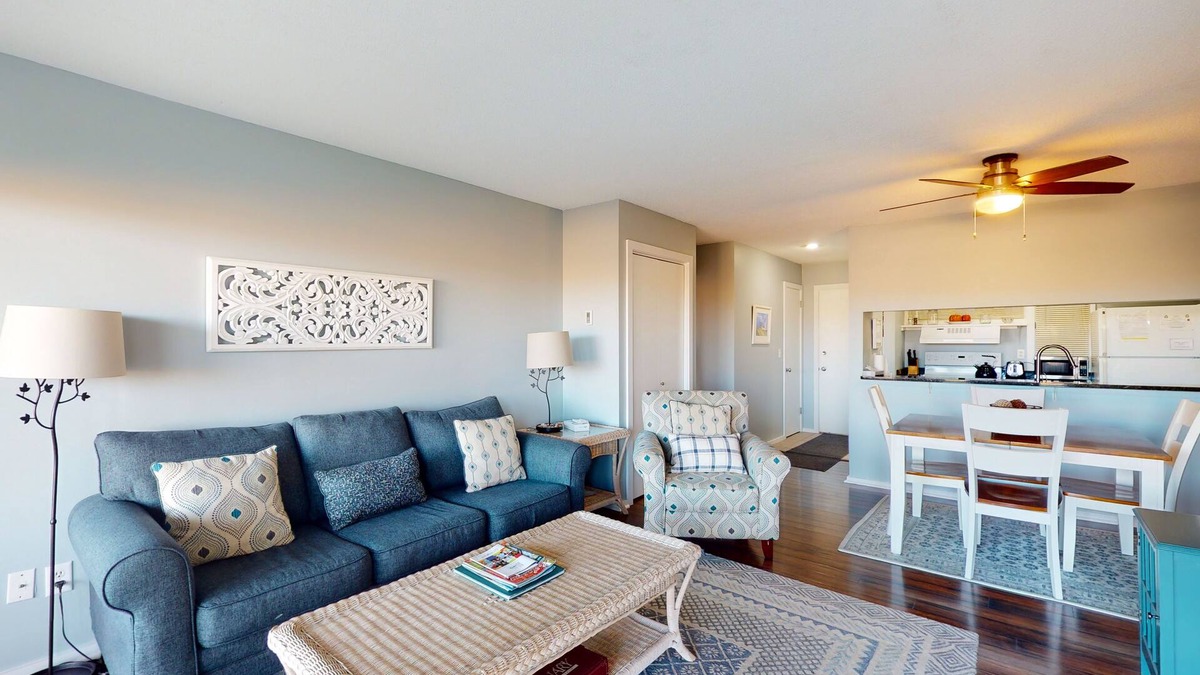 Maple City Condo | Riverview condo near the lake with beach access, fireplace, patio & cable