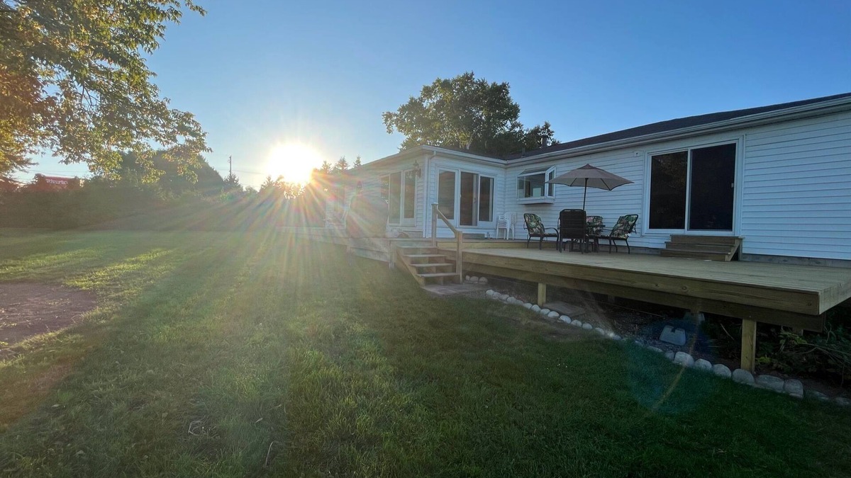 Cheboygan House | Riverview House. Close to River, Trails and Town. Comfortable 3 bedroom home.