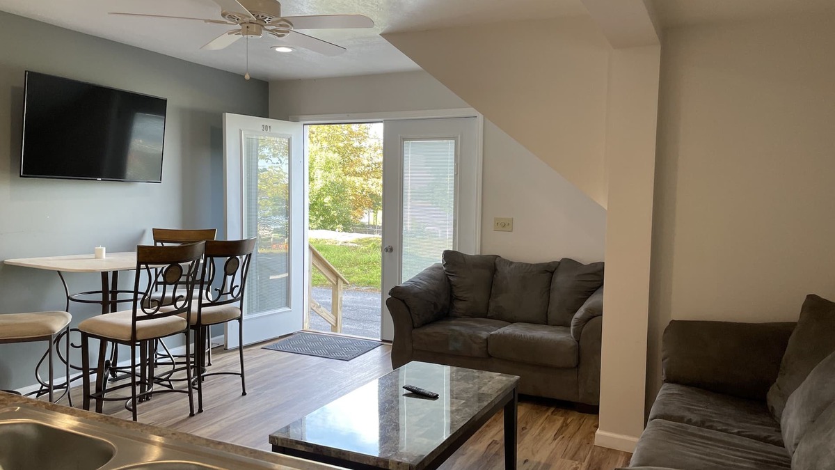 Alexandria Bay Condo | Riverview Townhouse III in Downtown Alexandria Bay