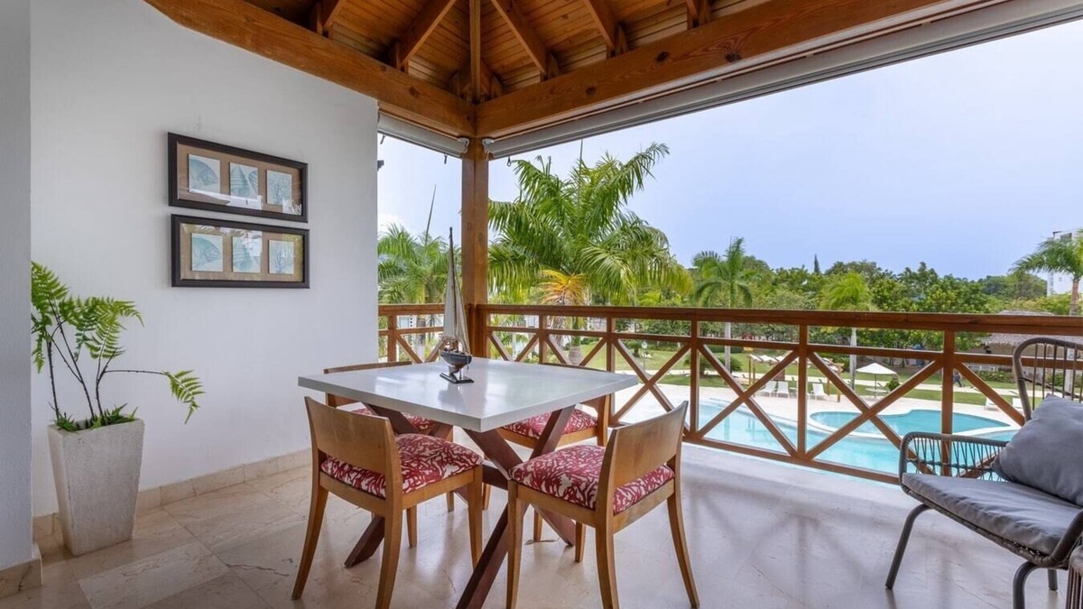 Puerto Plata Condo | Riviera Azul - Apt. 2 Bedrooms - Pool View