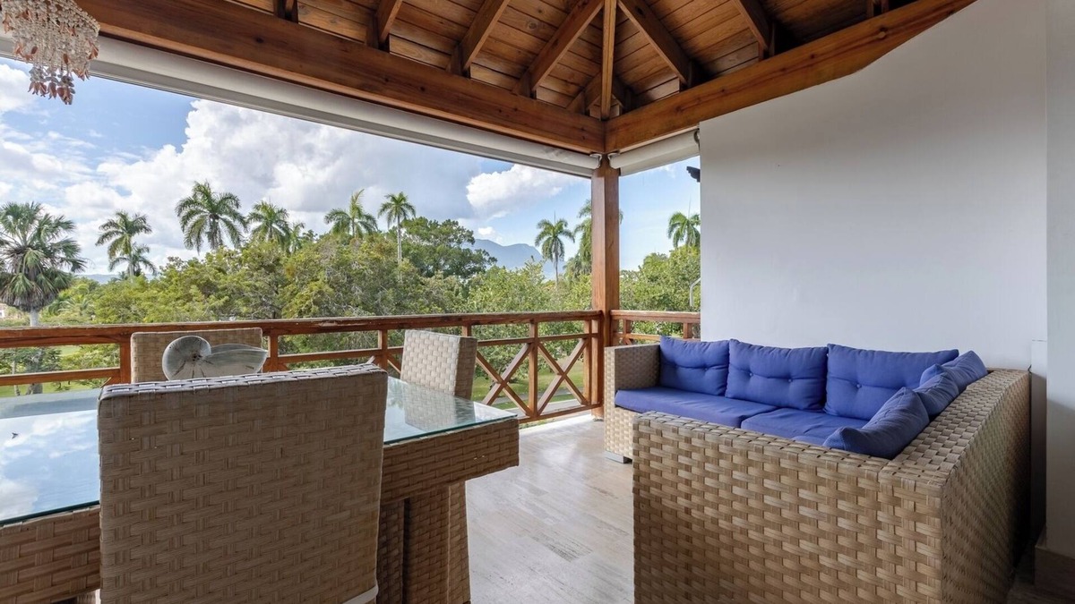 Puerto Plata Apartment | Riviera Azul - Apt. 3 Bedrooms - Golf View