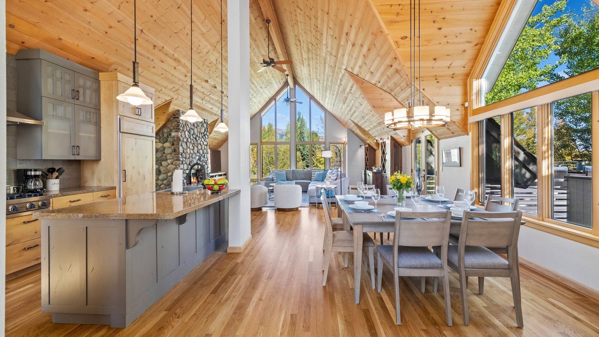 Teton Pines House | RMR: Snowy Pines Home in Wilson,WY