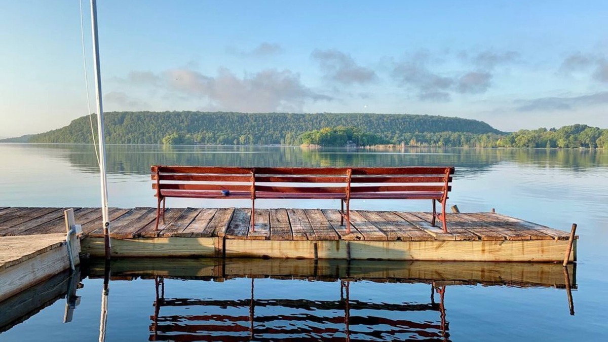 Idlewild Cottage | Robertson's Cottages; A Door County Waterfront Resort/Log Cabin, Dog Friendly