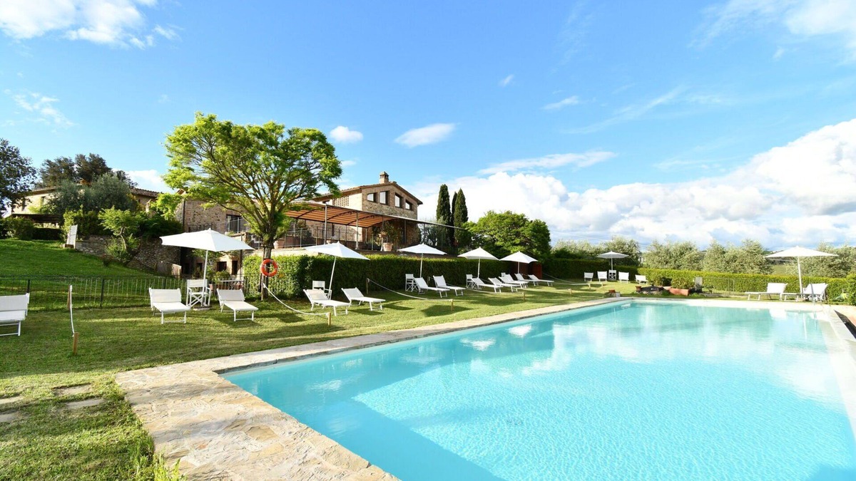Ponte di Gabbiano Apartment | Rocche di Valiano, Papavero in Siena, pool use, AC