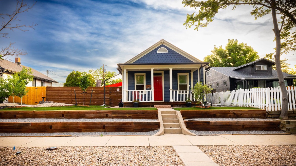 Regis House | Rock House in Berkeley neighborhood of Denver