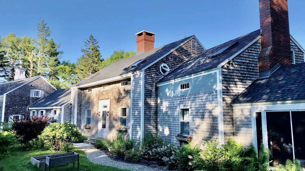 Saint George House | Rocky Bay is a waterfront home with dock, float & beach and sleeps 12.