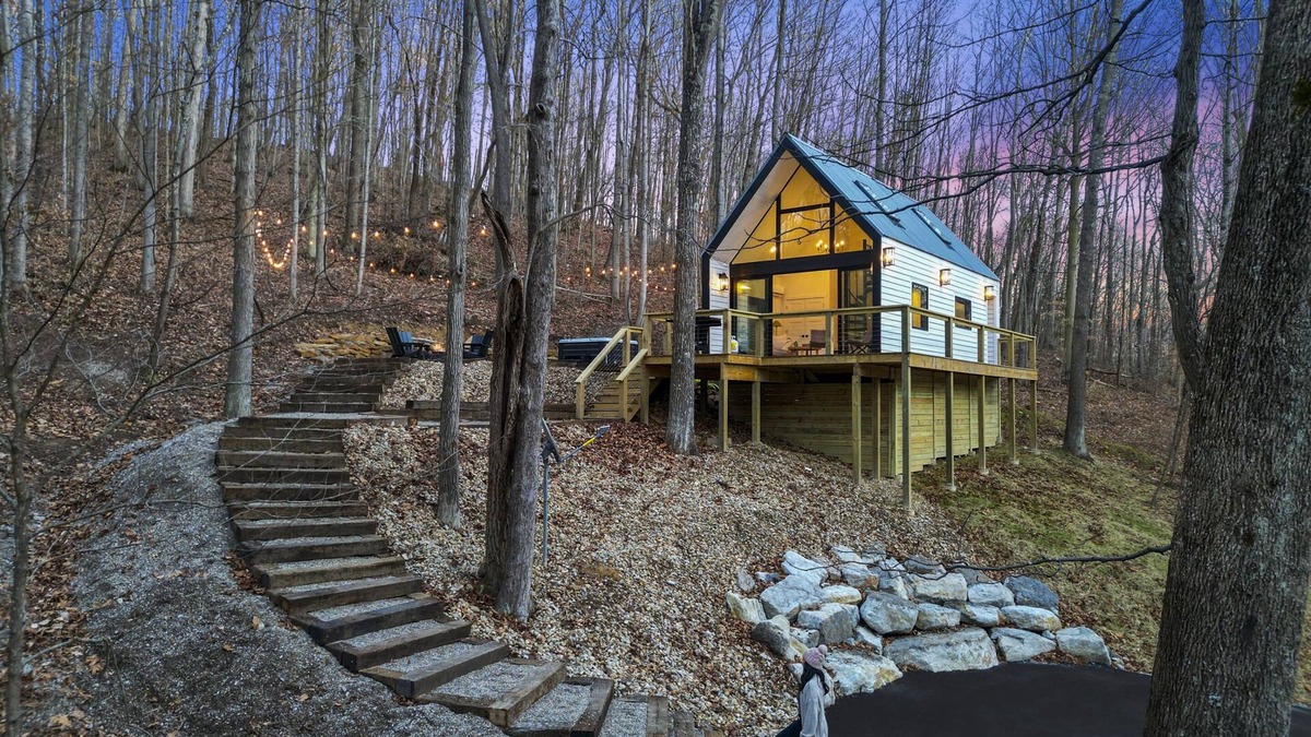 Rockbridge Cabin | Rocky Hollow | Modern Cabin