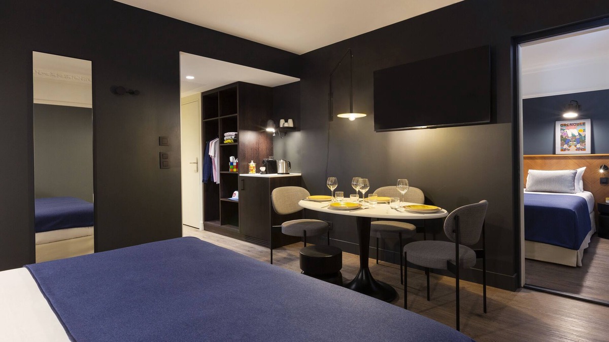 Quartier Hyper-Centre Apartment | RockyPop Grenoble Appartements