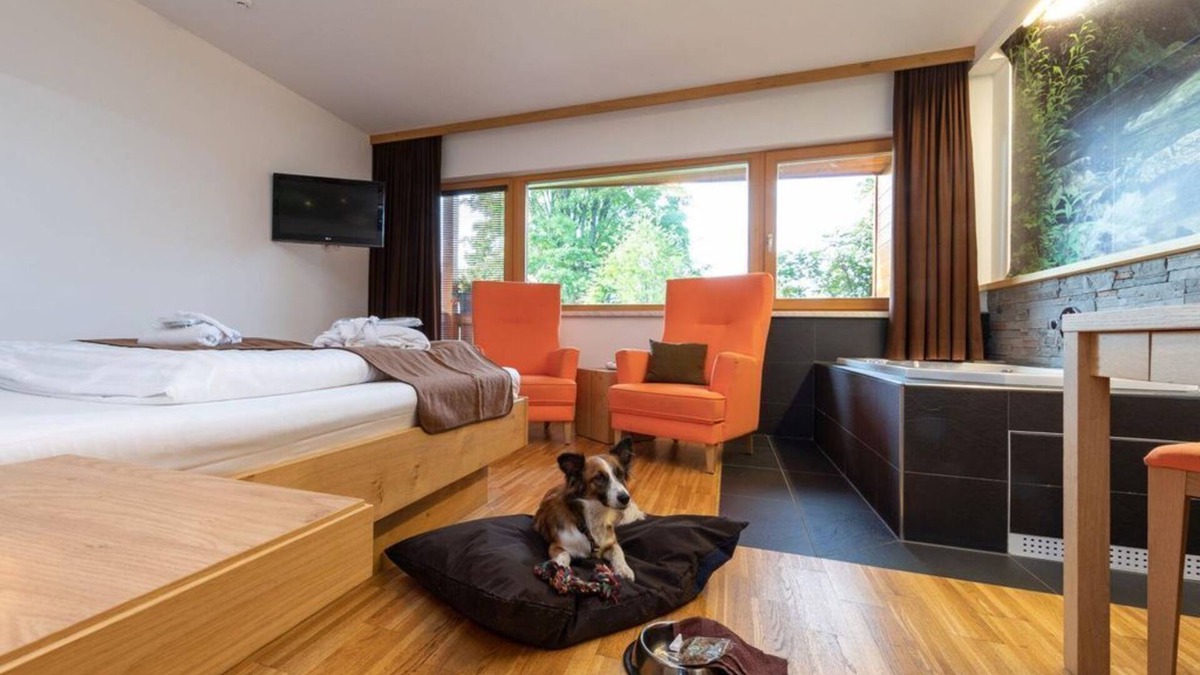 Ramsau am Dachstein House | Romantic room "Wasser" with shower, WC half board - Almfrieden Hotel & Romantikchalet