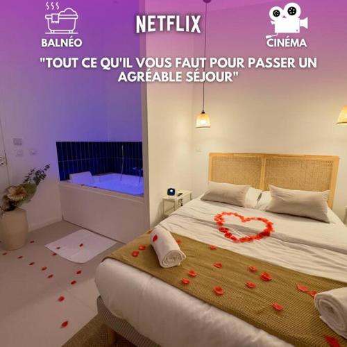 Saint-Jacques - Saint-Roch Apartment | Romantique Room - Cinéma - Netflix - St Roch