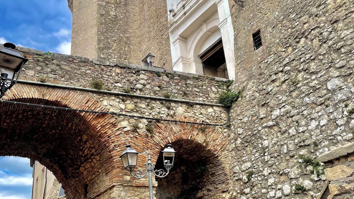 Civitella San Paolo House | Rome Castle House with Meals & Wine, Private Balcony with Interior Castle Views.
