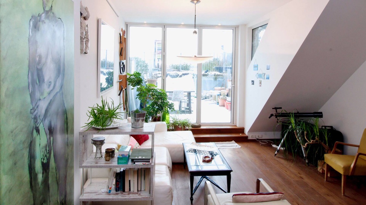 Penzing Apartment | Rooftop Garden Loft 3 Terrace Castle View
