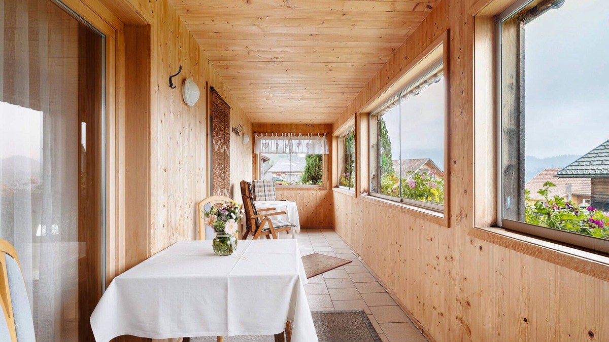Sibratsgfaell Apartment | Room 'Alpenfrieden' with Mountain View, Shared Garden and Wi-Fi