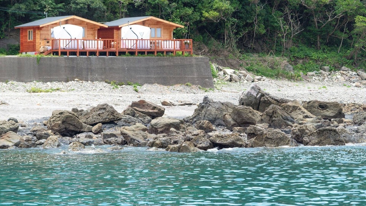 Tanami House | Room onlyNonsmoking Log house with jacuzzi and tent sauna pets allowedOcean view /Higashimurogun Wakayama