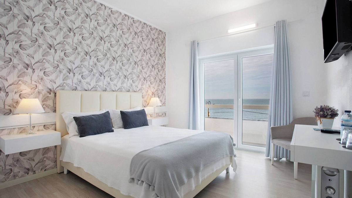 Ribamar Apartment | Room 'Vista Mar 3' with Balcony and Wi-Fi