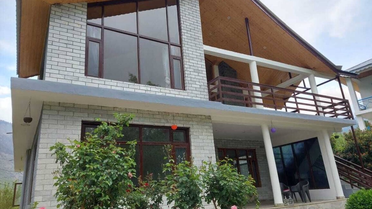 Manali Cottage | Room with washroom , garden view