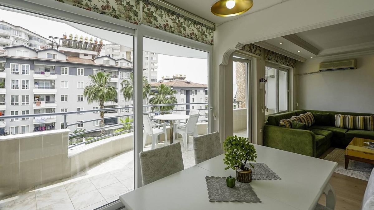 Tosmur Belediyesi Apartment | Roomy Flat With Pool in a Luxury Complex in Alanya