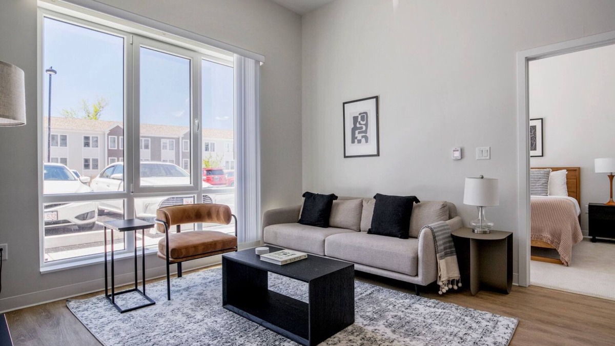 Lower Washington - Mount Hope Apartment | Roomy Roslindale 2BR w/Gym & W/D, walk to T stop, by Blueground