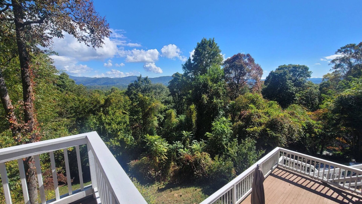 Royal Pines House | Royal Cottage Mountain Views, Deck & Close to Downtown AVL, Dog Friendly