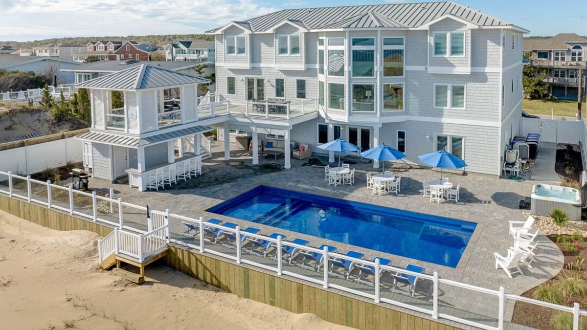 Sandbridge House | Royal Shell North | Oceanfront | Private Pool and Hot Tub