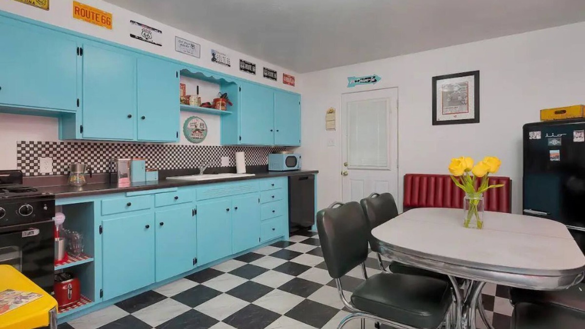 Amarillo House | RT 66 mid-Century home with hip-retro vibes.