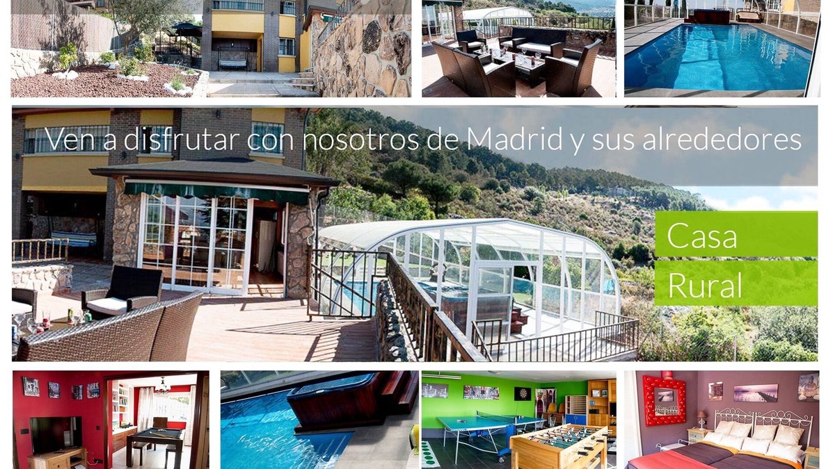 Collado Mediano House | Rural apartment Colla - Rubio for 2 people