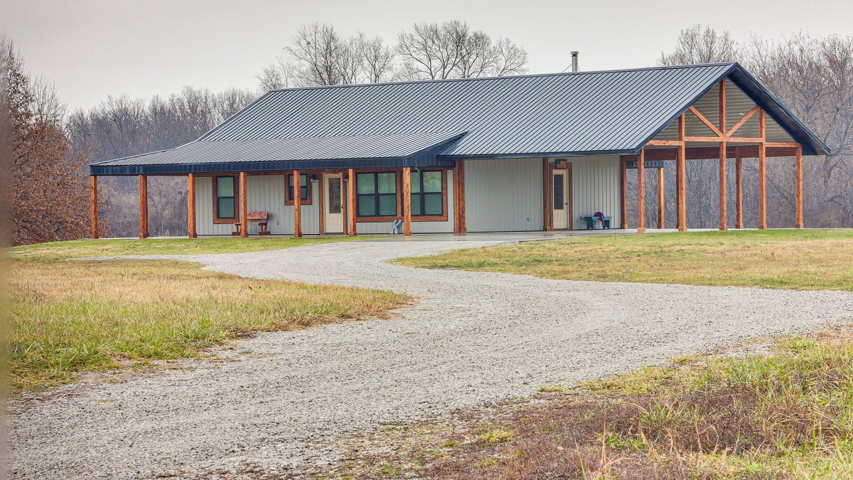 Drexel Cabin | Rural Drexel Cabin on 30 Acres: Unplug + Unwind!