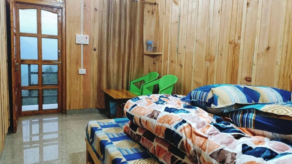 Chakrata House | Rustic Charm , Deodar Room with Mountain Vibes.