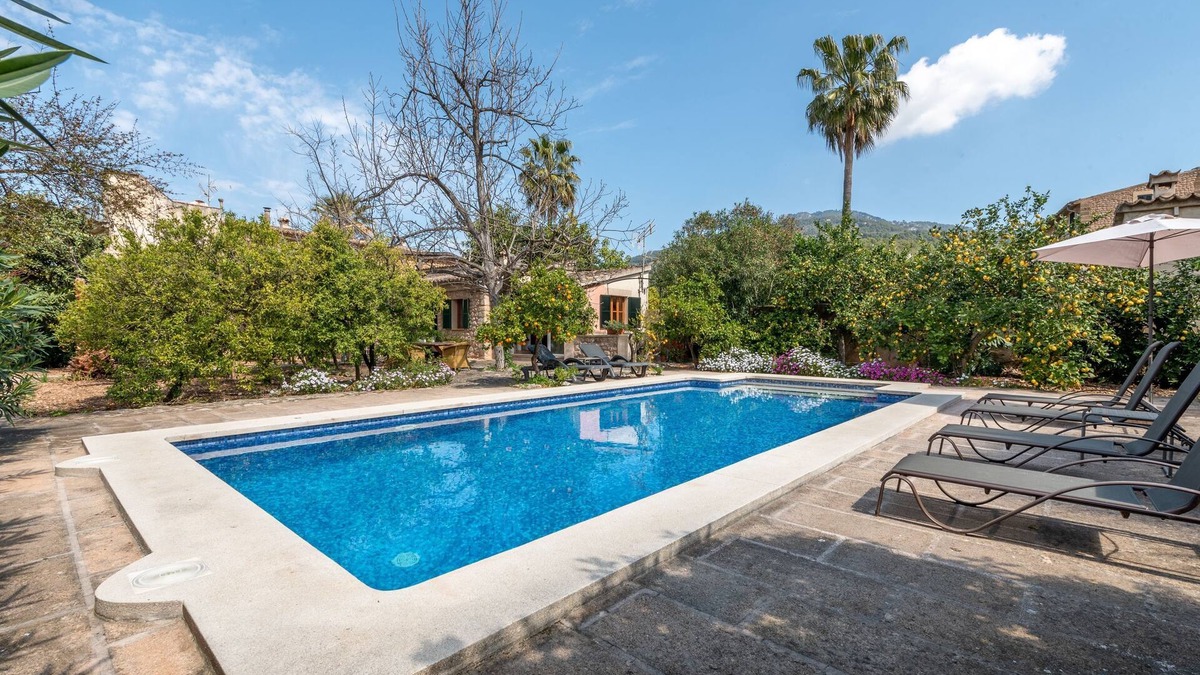 Soller Villa | Rustic Home with Romantic Yard and Pool - Finca Ca'n Vaqueta