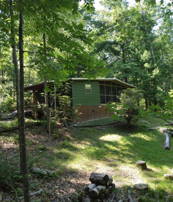 Tallassee House | Rustic Hot tub Mountain house