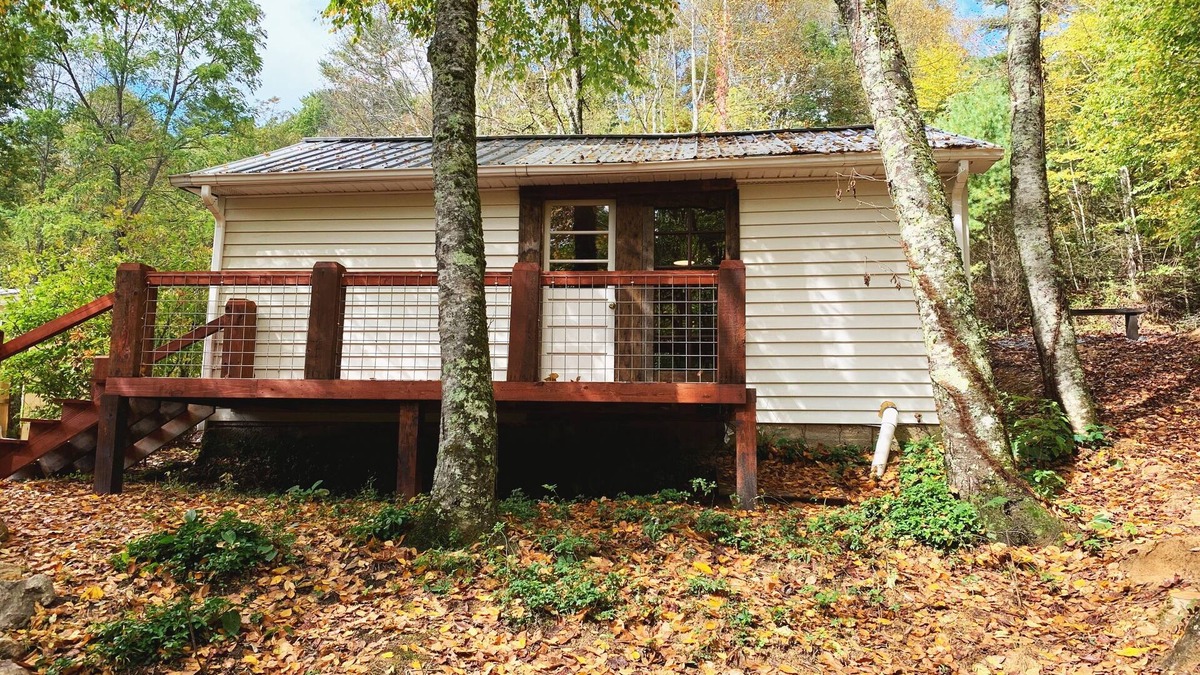 Roan Mountain Cottage | Rustic Ridge a tiny home close to hiking and skiing!